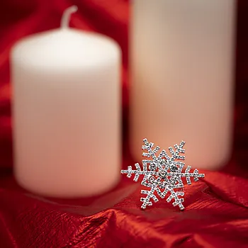 Bilde nummer 2 av Brosje med snøstjerne