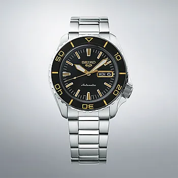 Bilde nummer 3 av Seiko, 5 Sport Automatic herreklokke med stållenke