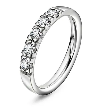 Lady all.ring m/dia 0.50ct tw.si, størrelse Lady all.ring m/dia 0.50ct tw.si, 53