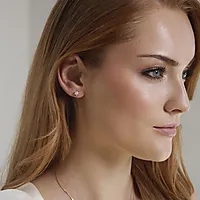 Bilde nummer 2 av Vida diamantøredobber i 585 gult gull 0,60 ct