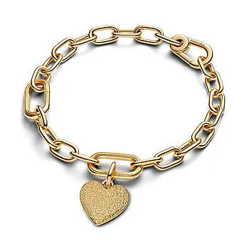 Bilde nummer 3 av Pandora Moments, Charm i forgylt 925 sølv med hjerte